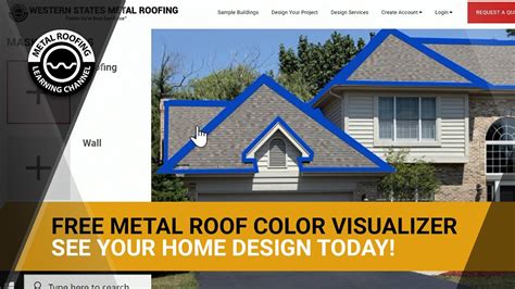 interactive houses with metal roof|metal roof visualizer.